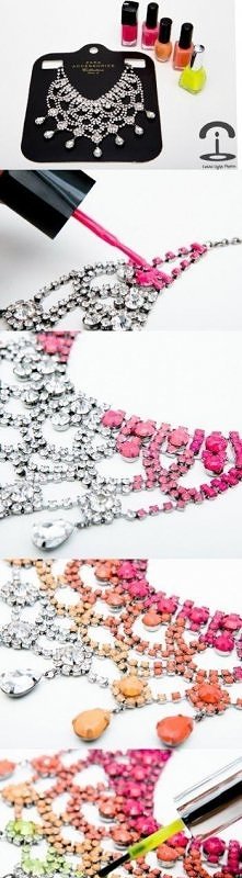 jak zmienić kolor biżuterii...