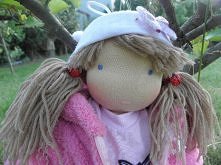 Lalka waldorfska Bianka. Po...