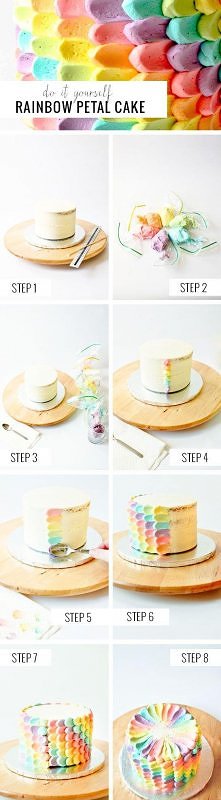 .Rainbow Petal Pake.