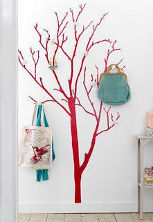 drzewko wieszak zrób to sama