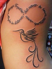 Always together, never apart....
Maybe in distance, but never in heart...