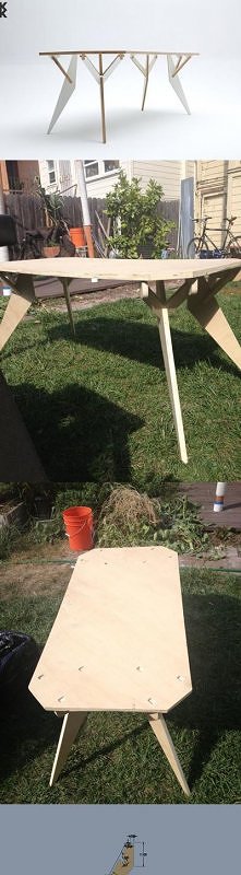 how to make, artistic, parametric, table