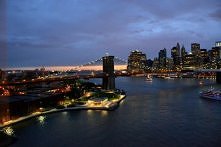 NY, panorama Manhattanu