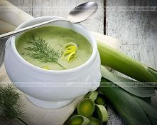 Zupa ziemniaczana z porami Oliwii