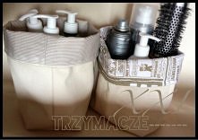 Trzymacze na kosmetyki-idea...