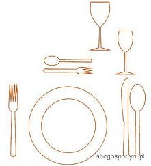 rozkład sztućców