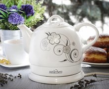 Czajnik ceramiczny SREBRNY ...