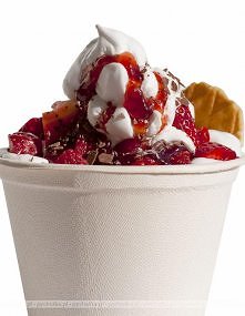 Deser malinowo lodowy