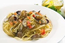 Spaghetti z małżami Marzeny