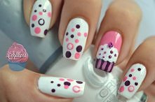 paznokciowa muffinka :)