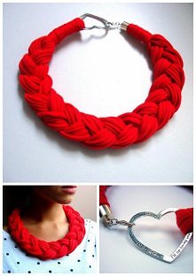 naszyjnik z sercem, zobacz ...