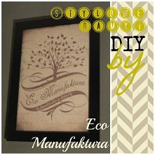 pomysł na dekorację ściany