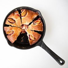 Ciasto śliwkowe z patelni
