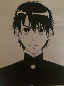 manga - robione tuszem