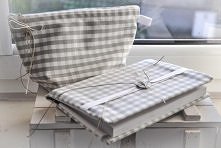 Zestaw w kratkę - kosmetycz...