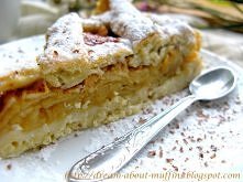 .Jabłecznik z 87, prawie jak u babci.

.SKŁADNIKI.
·      ½ kostki masła
·      1 ½ szklanki mąki
·      1 całe jajko
·      2 żółtka
·      białko do smarowania
·      ½ szklan...