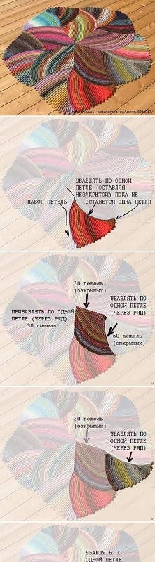 melange, rug, tutorial, han...