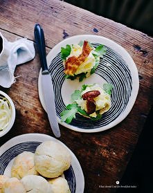 Domowe scones z jajkami i c...