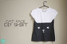 DIY: gif, t-shirt z kotem, ...
