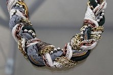  chunky, braid, necklace, tutorial