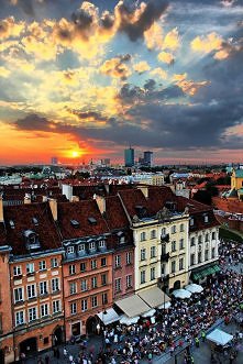 spojrzenie na Warszawę