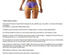 Mój plan ćwiczeń na miesiąc 26 dni ćwiczeń. 6 dni w tygodniu niedziela wolna.