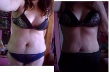 wiem nie powinnam tego pokazywać bo to okropne ale tak wyglądałam 14 kg temu (zdjęcie po lewo) a tak wyglądam teraz (zdjęcie po prawo). Wiem jest jeszcze dużo do zrobienia ale e...