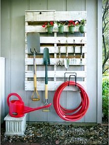  pallet, garden, storage, tutorial