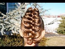  cage, braid, ponytail, hairstyle, tutorial