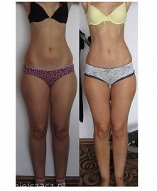 Moja mała metamorfoza trwa od 30 września 2012 - zdjęcie po lewej, a zdjęcie z prawej zrobione pod koniec sierpnia 2013