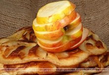 Racuchy drożdżowe z jabłkiem