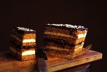 Składniki:
Ciasto miodowe:
2 jajka
125 g masła
1 szklanka cukru pudru
150 g sztucznego lub naturalnego miodu
4 szklanki mąki pszennej
1 łyżeczka sody
1 torebka cukru waniliowego...