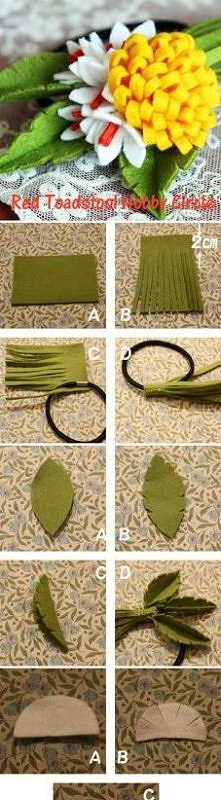 Mamo zrób mi !!! - 50 POMYSŁÓW DIY na ozdoby do włosów i nie tylko.