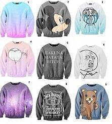 Bluzy z nadrukami <3