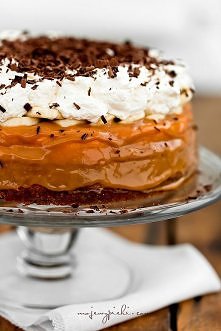 Sernik banoffee
z bananami ...