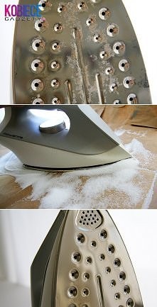 Czyścimy żelazko, gorące że...