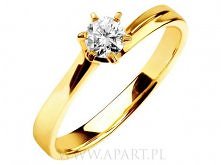 Pierścionek zaręczynowy *o*