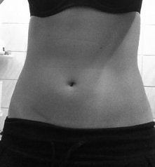 co myślicie o takim brzuchu?