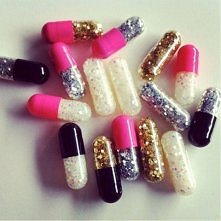glittery drugs..