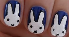 #Bunny #nailsart <3
