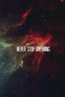 na tle kosmosu wszystko wydaje się łatwe