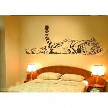 Spiący tygrys. Dekoracyjna ...