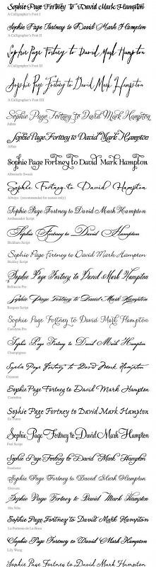 Jaką czcionką napisać tatua...