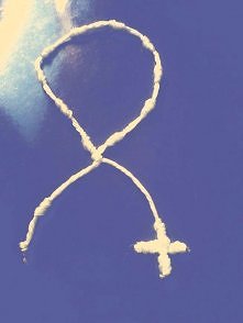 Różaniec na rękę.
moje.