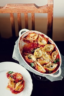 Zapiekane muszle z mozzarel...