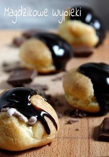 Magdzikowe Wypieki: Czekolada i ptysie czekoladowe