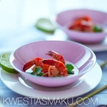 Curry krewetkowe z rodzynkami i kandyzowanym imbirem