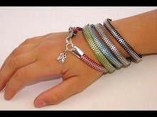 zipper, bracelet, tutorial,...