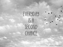 second chance.