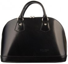 Elegancki czarny kuferek